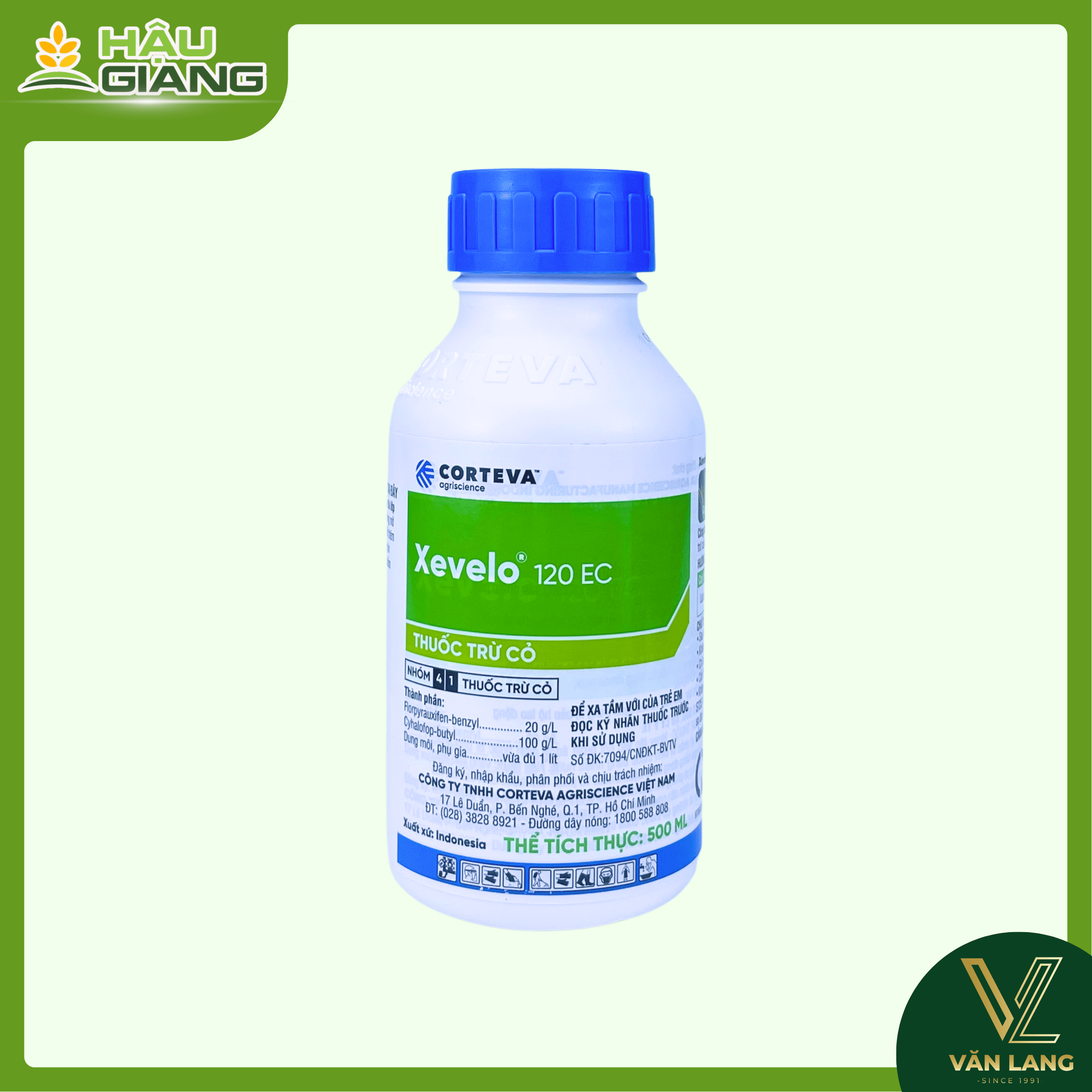 CORTEVA - Thuốc trừ cỏ XEVELO 120EC 500ML
