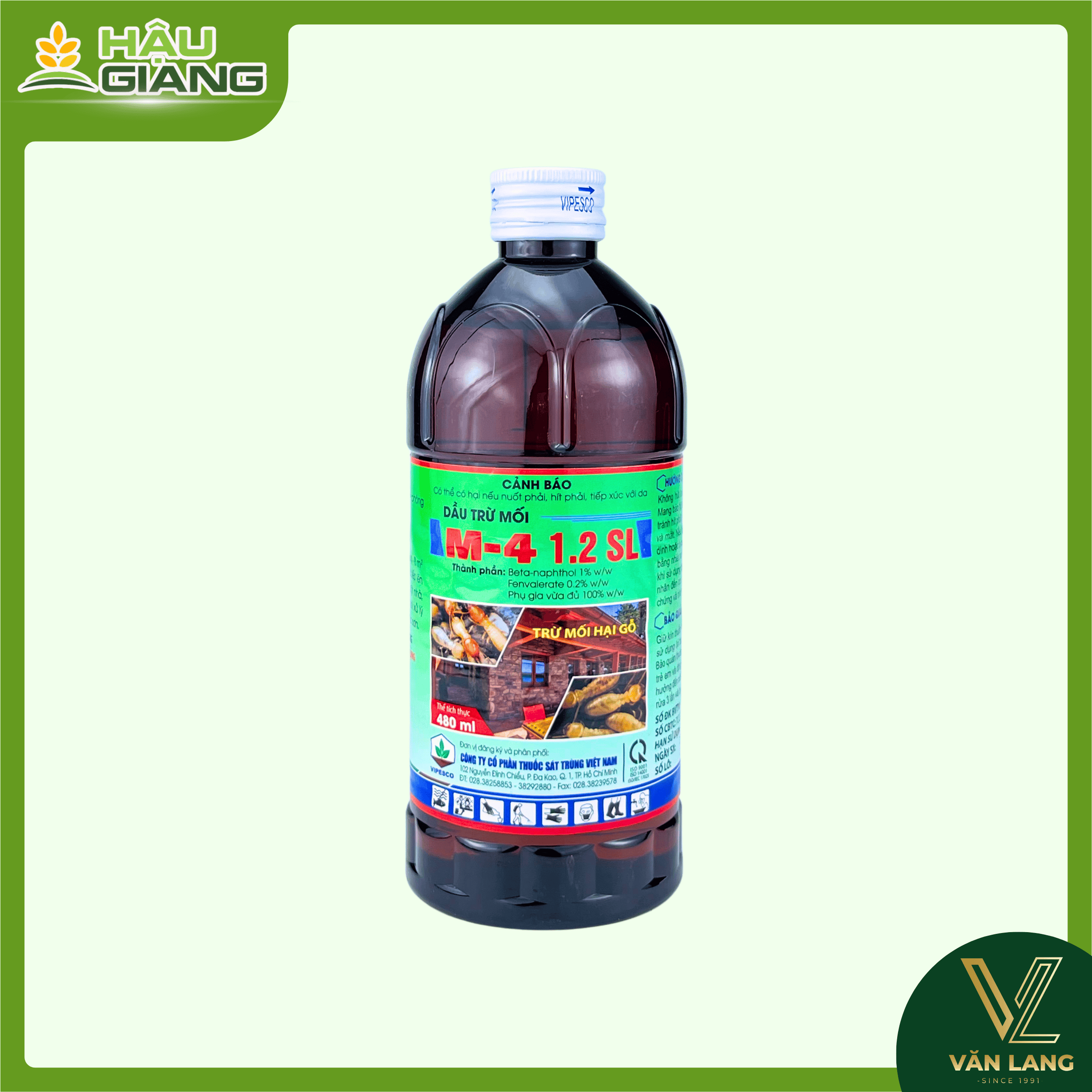 VIPESCO - Dầu trừ mối M4 480ML