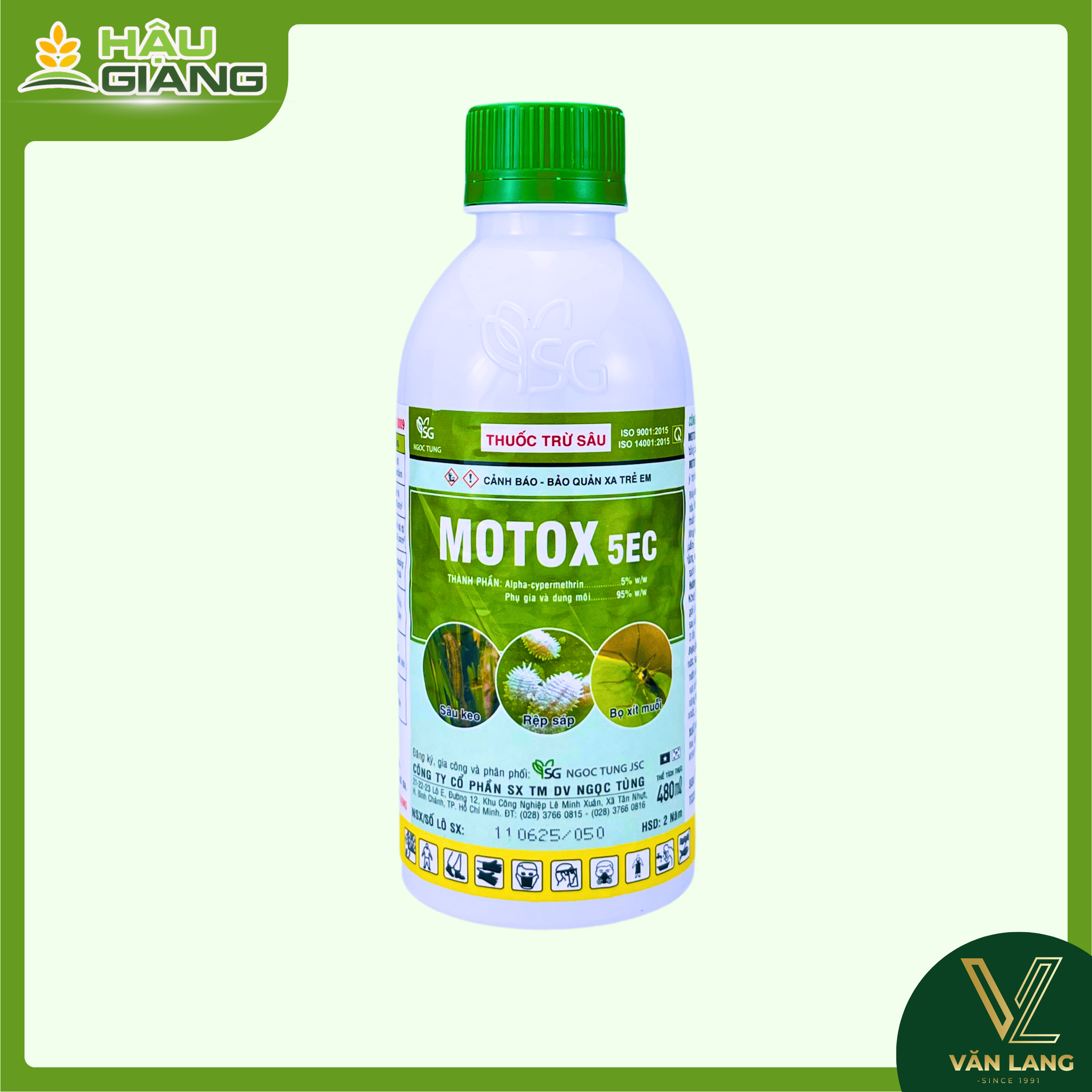 NGỌC TÙNG - Thuốc trừ sâu MOTOX 5EC 480ML
