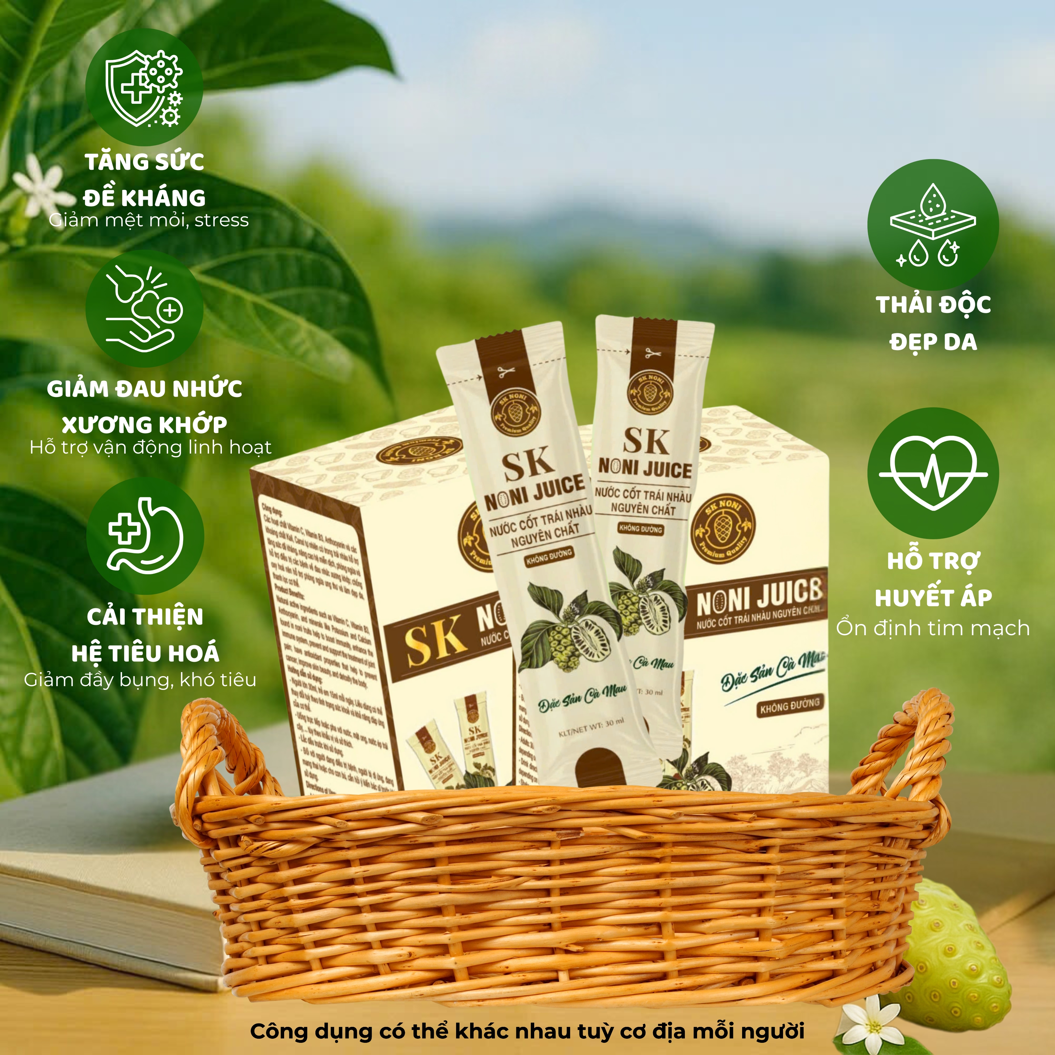 [COMBO 6 HỘP] NƯỚC CỐT NHÀU SK NONI 