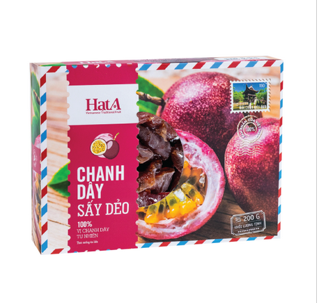 Chanh dây sấy dẻo- Hộp giấy 200g