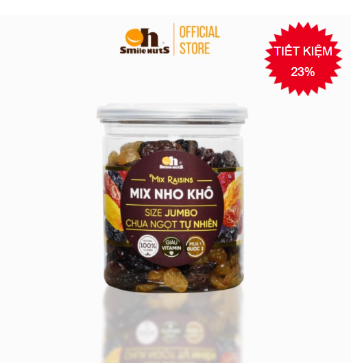 Mix Nho Khô hủ 250g