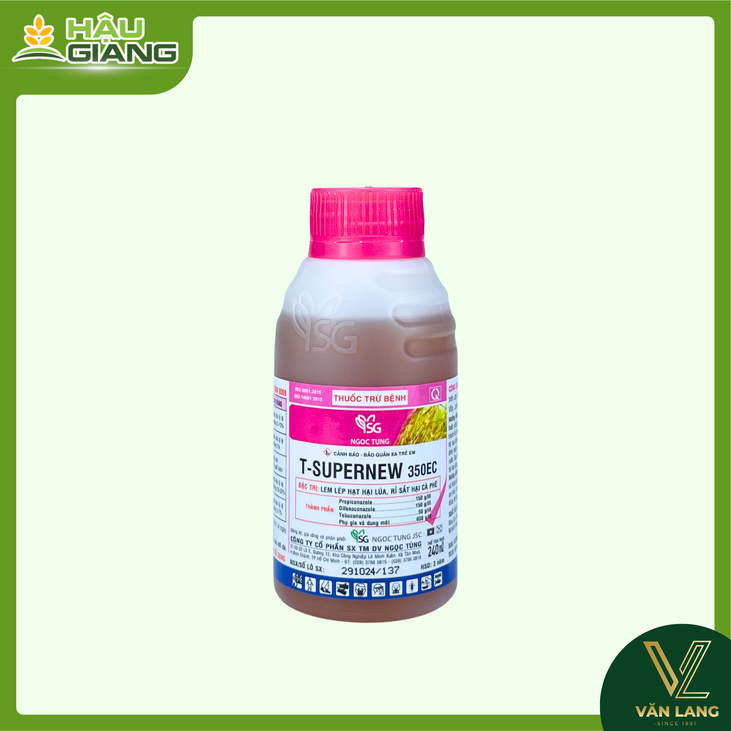 NGỌC TÙNG - Thuốc trừ bệnh T- SUPERNEW 350EC 240ml