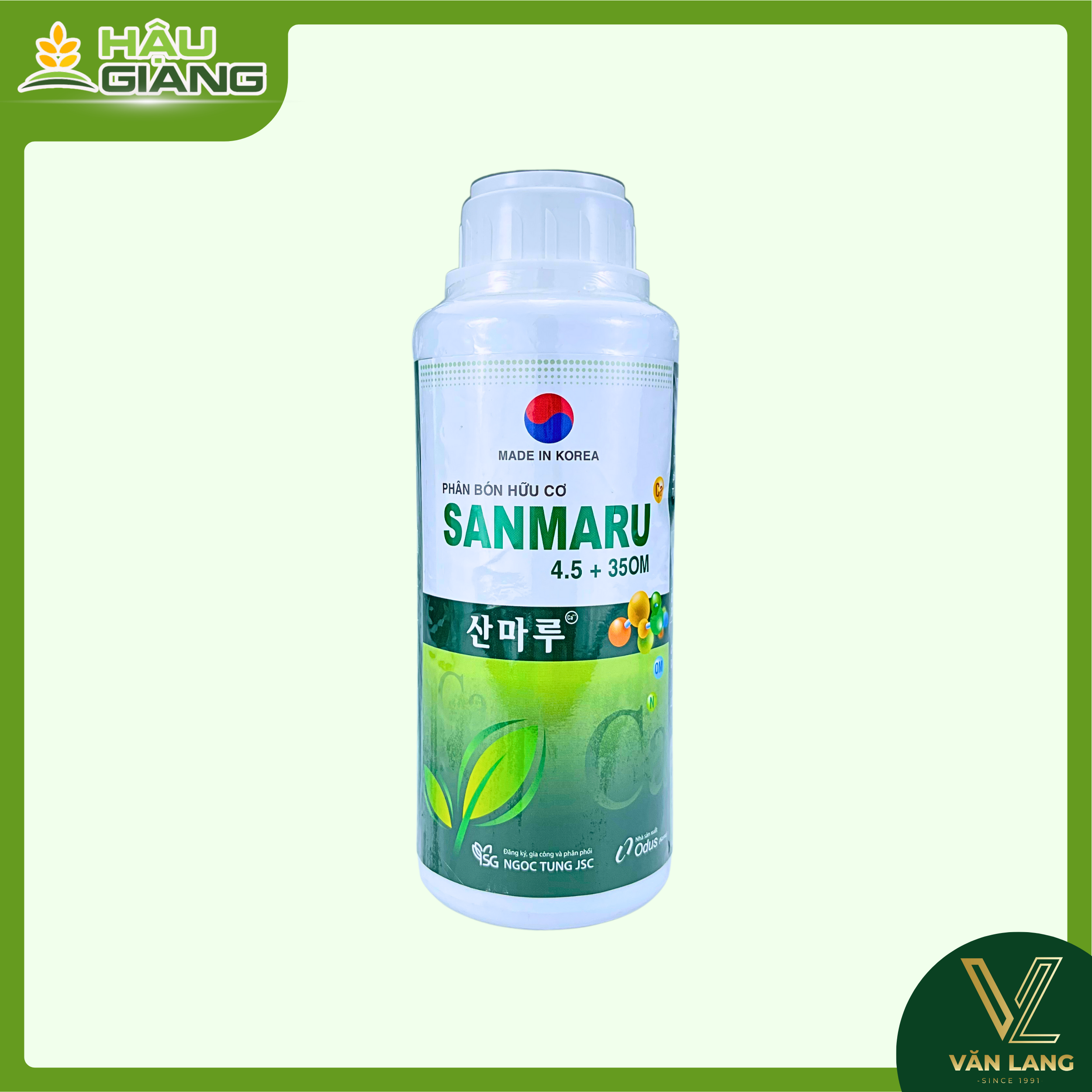 NGỌC TÙNG - Phân bón lá hữu cơ SANMARU 4.5+35OM 480ML