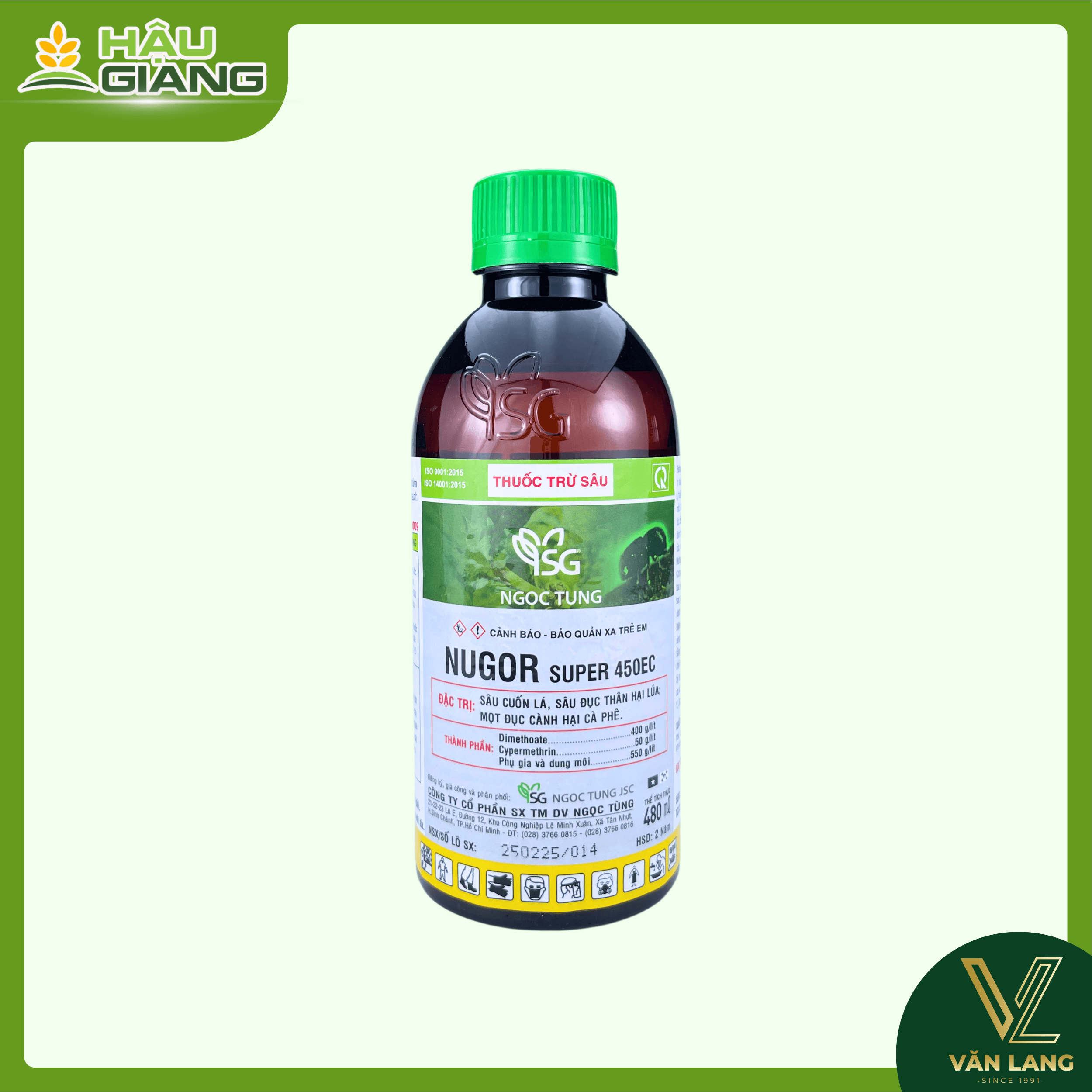 NGỌC TÙNG - Thuốc trừ sâu NUGOR SUPER 480ML