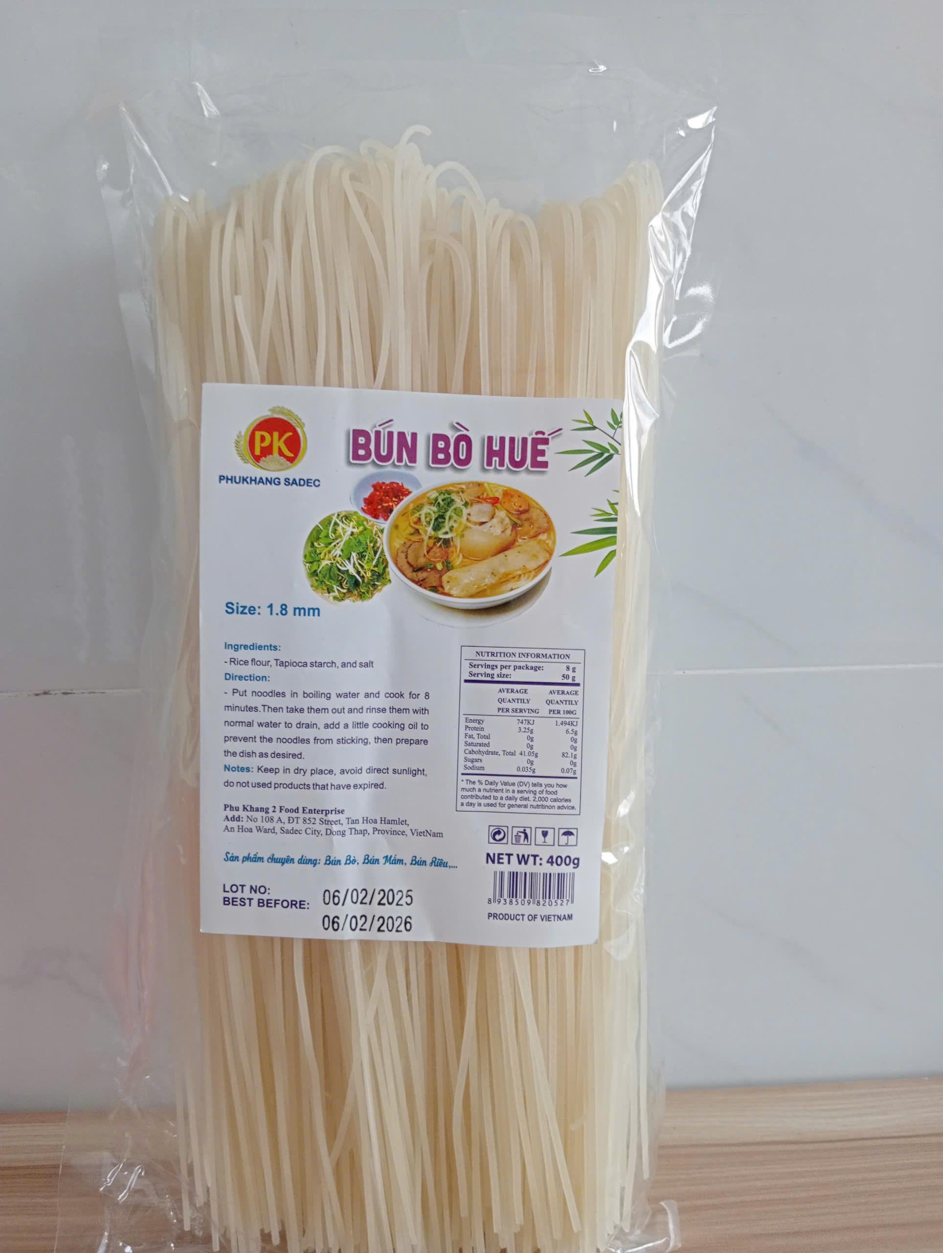 Bún Bò khô Phú Khang Sa Đéc