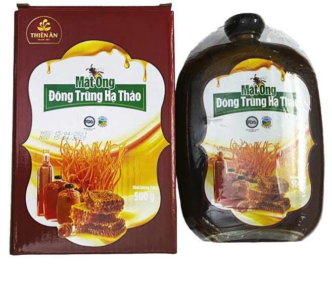 Mật ong Đông Trùng Hạ Thảo 500ml